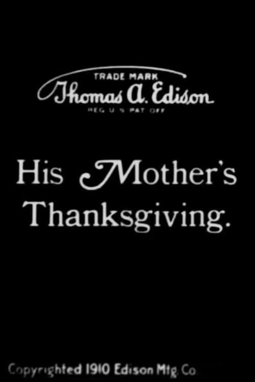 Poster for His Mother's Thanksgiving