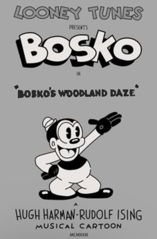 Poster for Bosko's Woodland Daze