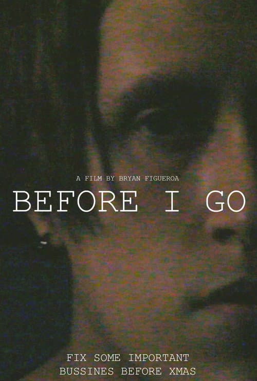 Poster for Before I Go