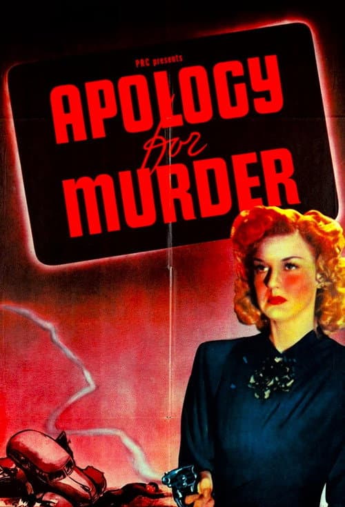 Poster for Apology for Murder