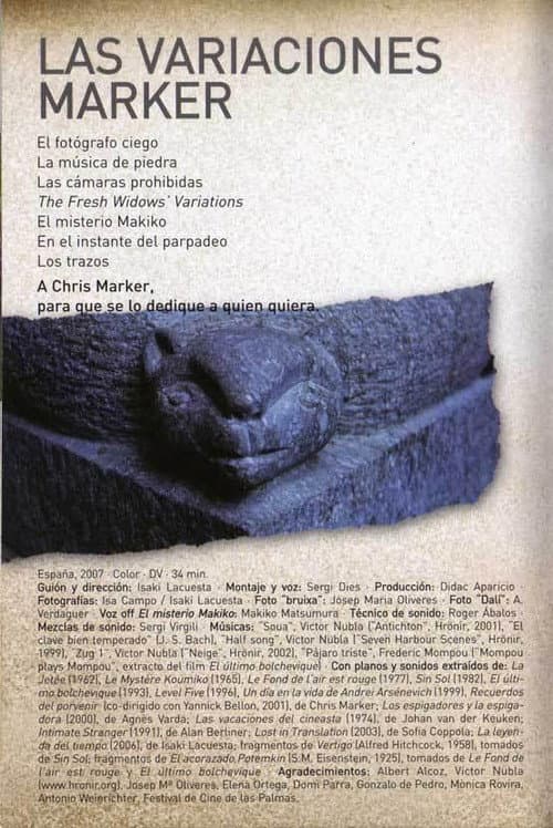 Poster for The Marker Variations