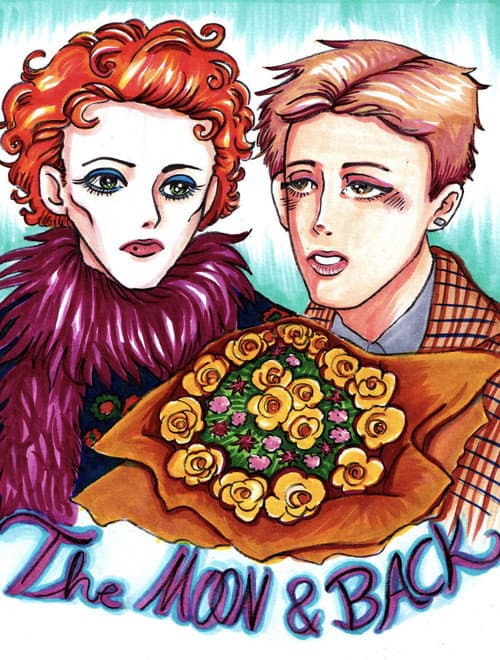Poster for The Moon & Back
