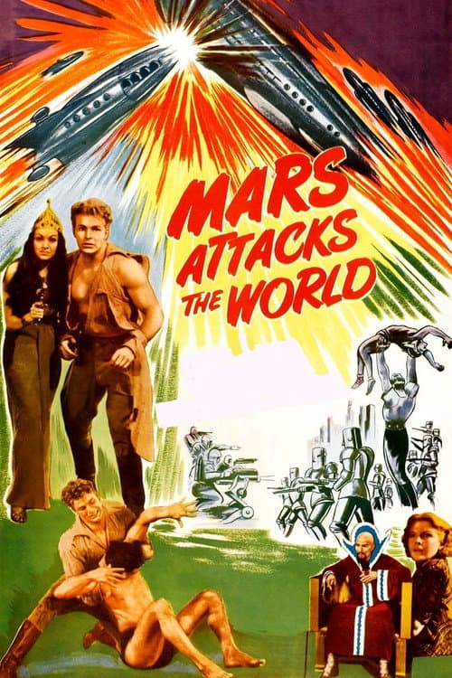 Poster for Mars Attacks the World