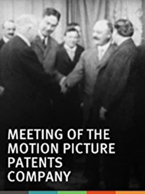Poster for Meeting of the Motion Pictures Patents Company