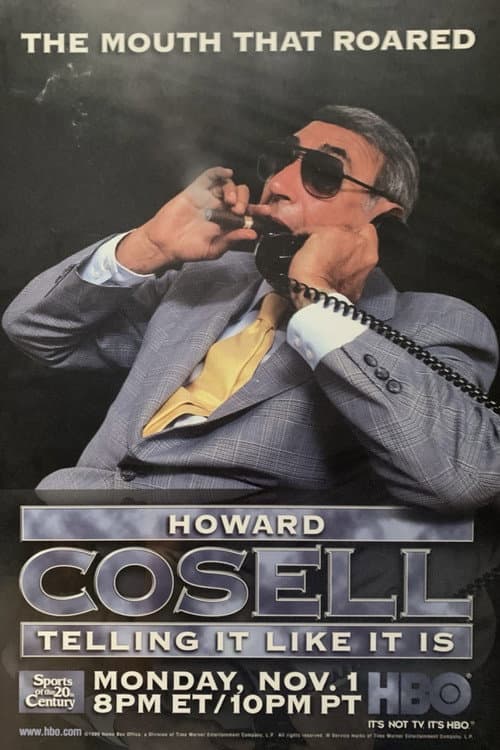 Poster for Howard Cosell: Telling It Like It Is