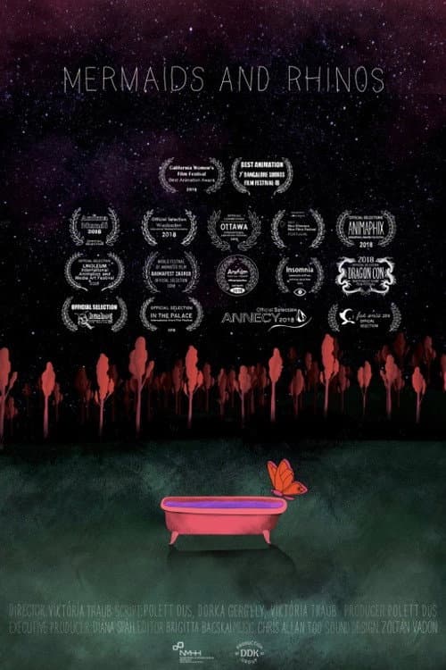 Poster for Mermaids and Rhinos