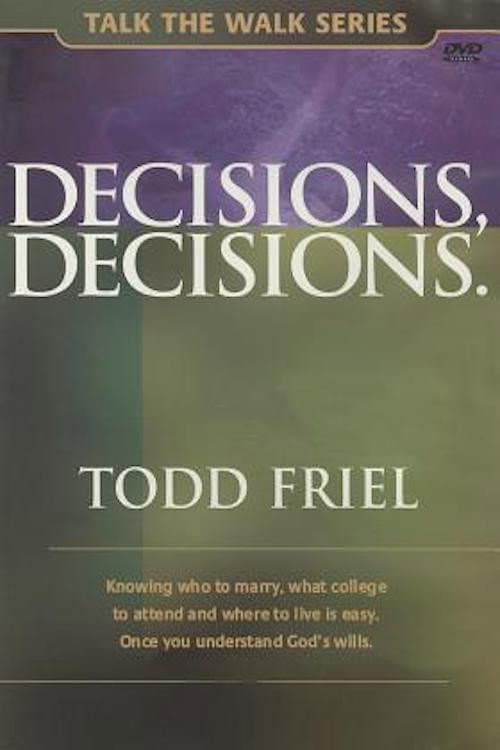 Poster for Decisions, Decisions