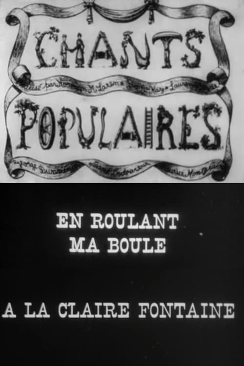 Poster for Chants populaires nº 1