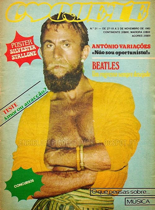 Poster for António Variações