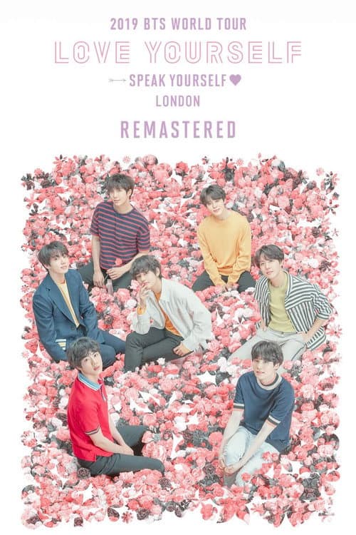 Poster for BTS 2019 WORLD TOUR 'LOVE YOURSELF: SPEAK YOURSELF' LONDON Remastered