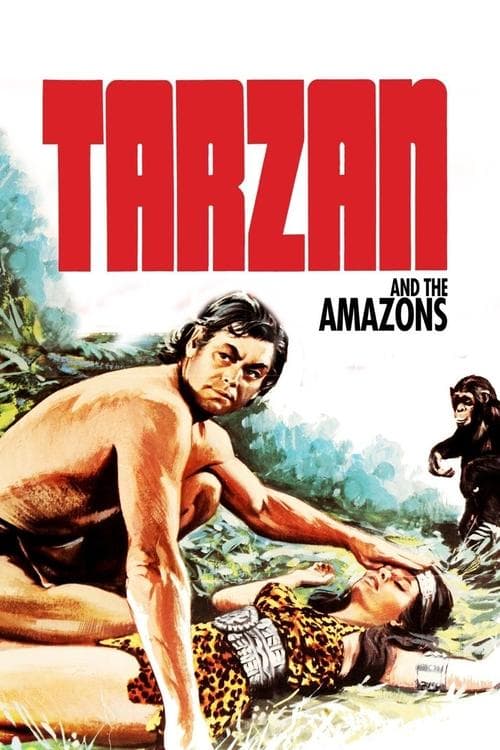 Poster for Tarzan and the Amazons