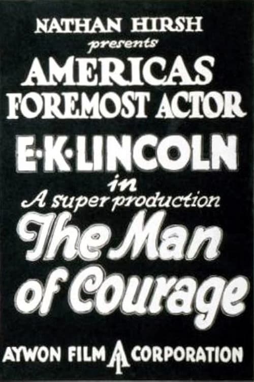 Poster for The Man of Courage