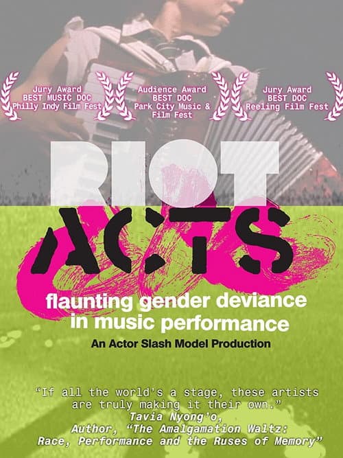 Poster for Riot Acts: Flaunting Gender Deviance in Music Performance