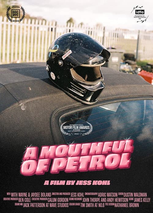 Poster for A Mouthful of Petrol