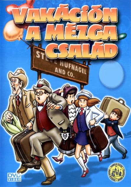 Poster for The Mezga family is on holiday