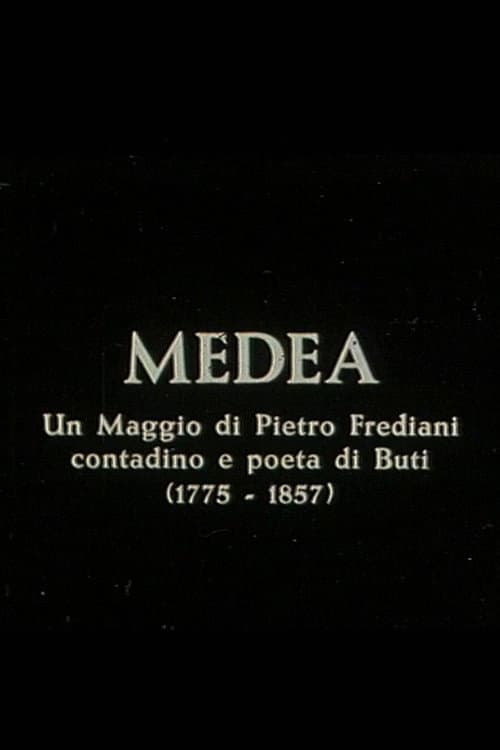Poster for Medea, un maggio di Pietro Frediani