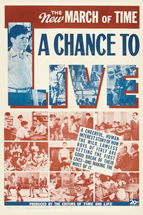 Poster for A Chance to Live