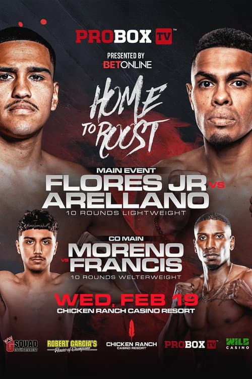 Poster for Gabriel Flores Jr. vs. Jose Arellano