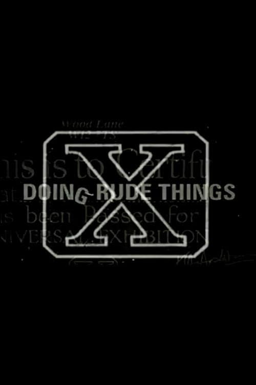 Poster for Doing Rude Things