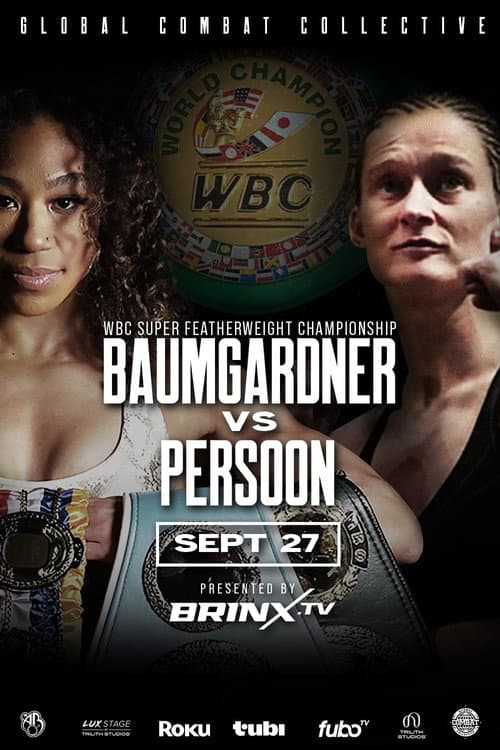 Poster for Alycia Baumgardner vs. Delfine Persoon