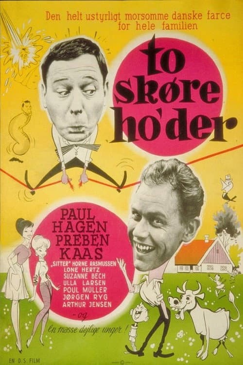 Poster for To skøre ho'der