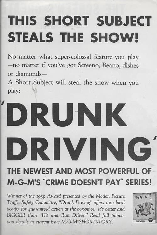 Poster for Drunk Driving