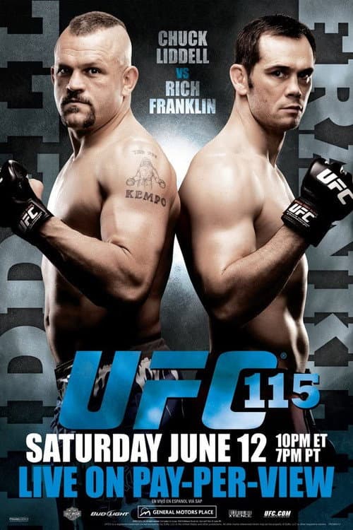 Poster for UFC 115: Liddell vs. Franklin