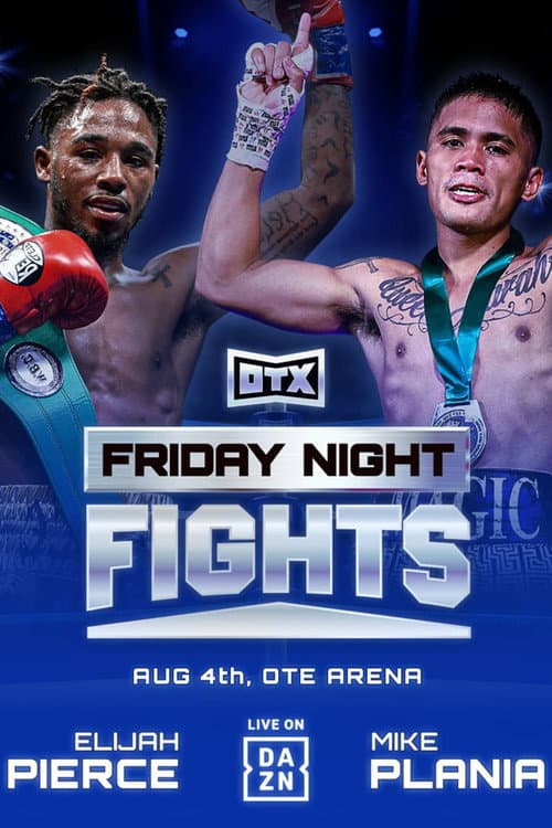 Poster for Elijah Pierce vs. Mike Plania