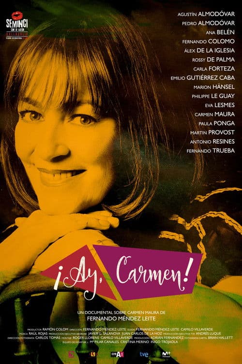 Poster for ¡Ay, Carmen!