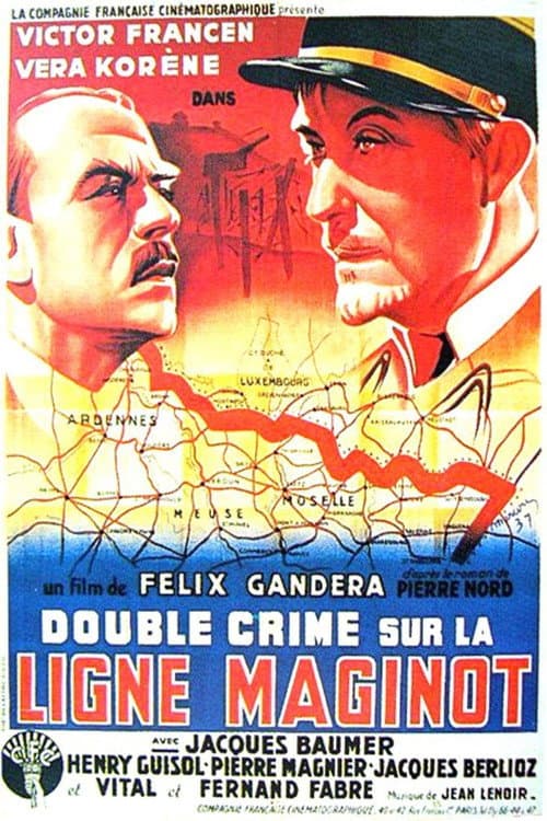 Poster for Double Crime in the Maginot Line