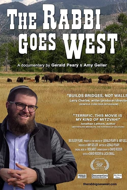 Poster for The Rabbi Goes West