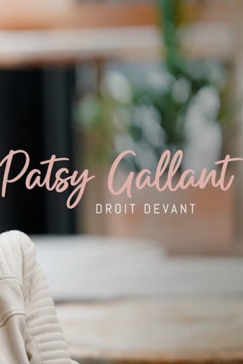 Poster for Patsy Gallant: droit devant