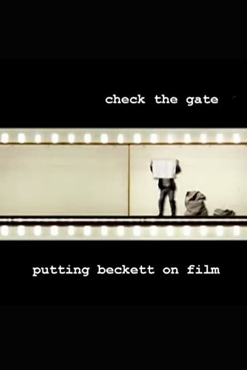 Poster for Check the Gate: Putting Beckett on Film