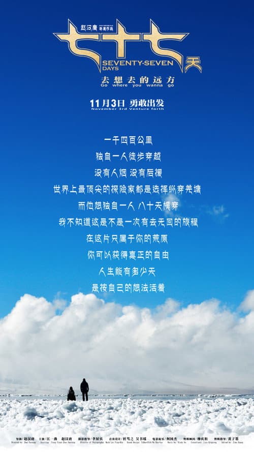 Poster for Seventy-Seven Days
