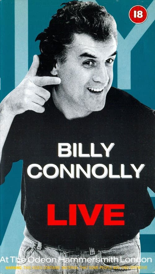Poster for Billy Connolly - Live at the Odeon Hammersmith London