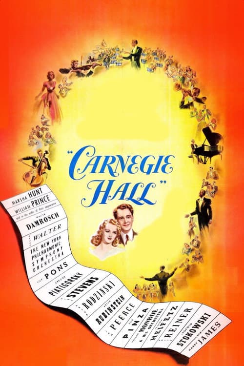 Poster for Carnegie Hall