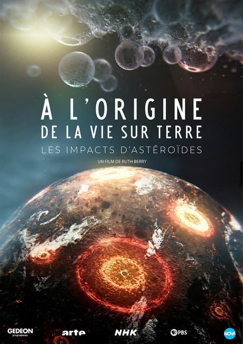 Poster for À l'origine de la vie : Les Impacts d'astéroïdes