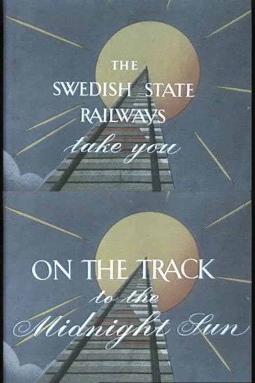 Poster for On the track to the midnight sun