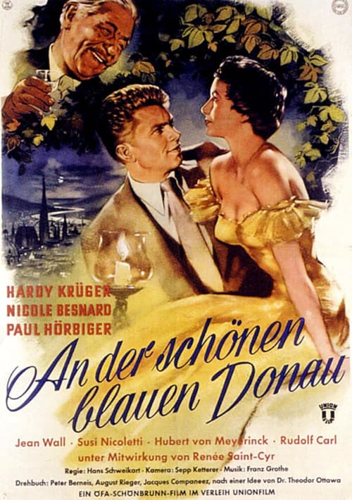 Poster for An der schönen blauen Donau