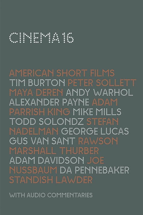 Poster for Cinema16: American Short Films