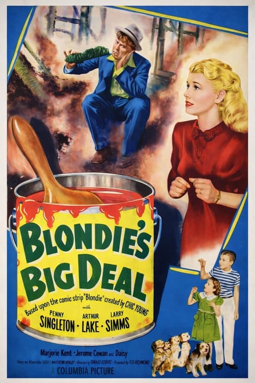 Poster for Blondie's Big Deal