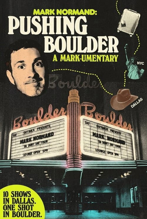 Poster for Pushing Boulder: A Mark-umentary