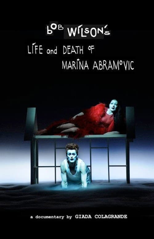 Poster for Bob Wilson's Life & Death of Marina Abramovic