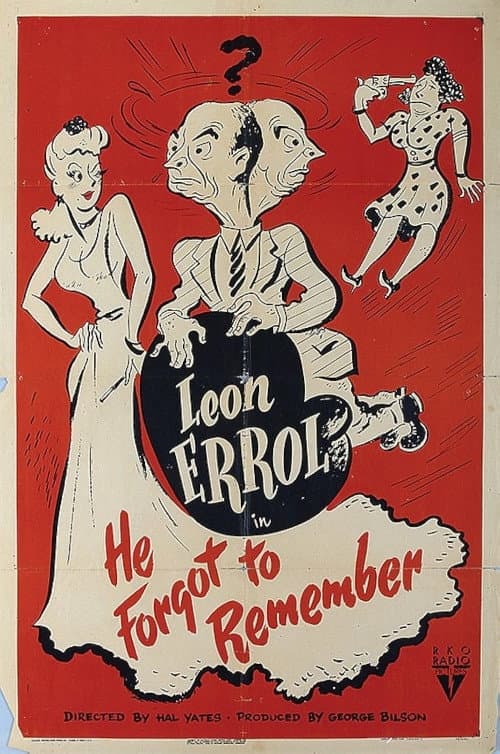 Poster for He Forgot to Remember