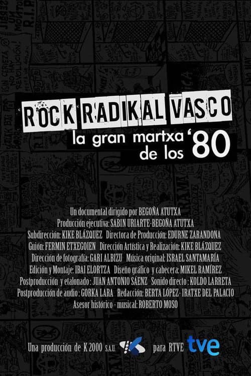 Poster for Rock Radikal Vasco: La gran martxa de los 80