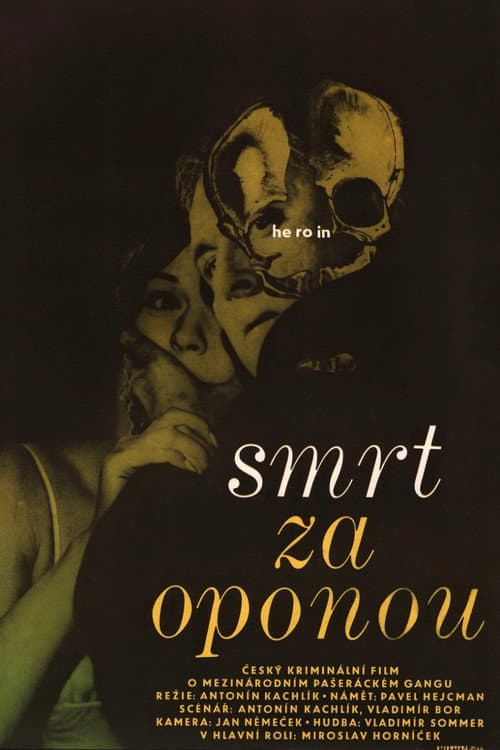 Poster for Death Behind a Curtain