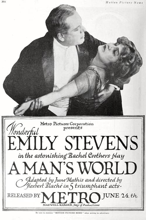 Poster for A Man's World