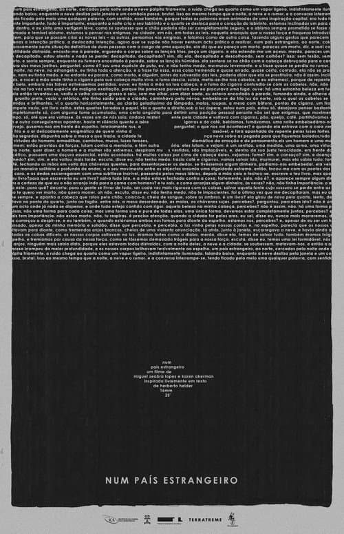 Poster for In a Foreign Country