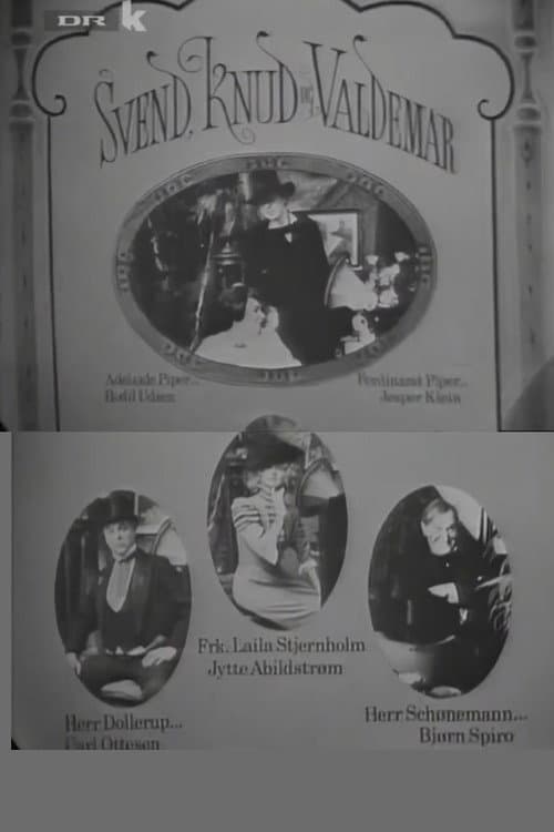 Poster for Svend, Knud og Valdemar