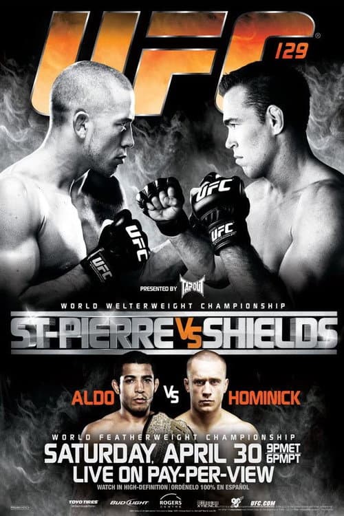 Poster for UFC 129: St-Pierre vs. Shields